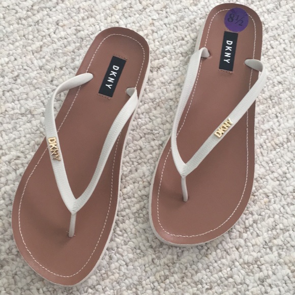 dkny madi flip flops